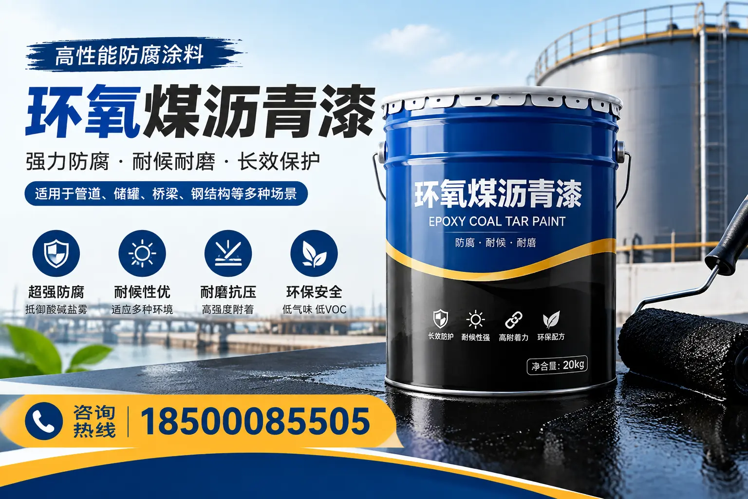 环氧煤沥青漆的施工步骤详解，孝感装修必备知识